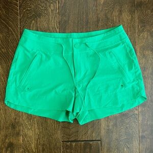 Athleta Green Swim Coverup Shorts